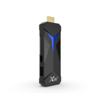 X96 S600 4K Ultra HD Smart TV Stick Double WiFi Quad Core Allwinner H313 Android 10.0 Lecteur multimédia Prise en charge multilingue Jeux
