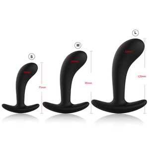 3 Piezas de Juguetes Sexuales de Silicona Suave, Tapón Anal, Dildo Erótico para Mujeres y Hombres Adultos, Otros Productos Sexuales - Product Image 1