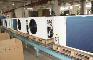 <span class=keywords><strong>Pompe</strong></span> <span class=keywords><strong>à</strong></span> <span class=keywords><strong>chaleur</strong></span> air-eau domestique monobloc R32 15-16KW triphasée EVI, haute efficacité A++, contrôlée par application, en métal - Product Image 5