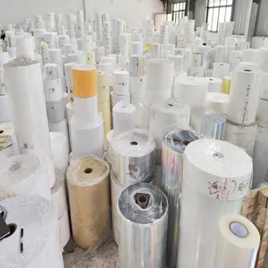 Transparent BOPP Self-adhesive Transparent Pearlescent Special Bottom Label Paper Oil Film Roll Printing Material Label Sticker