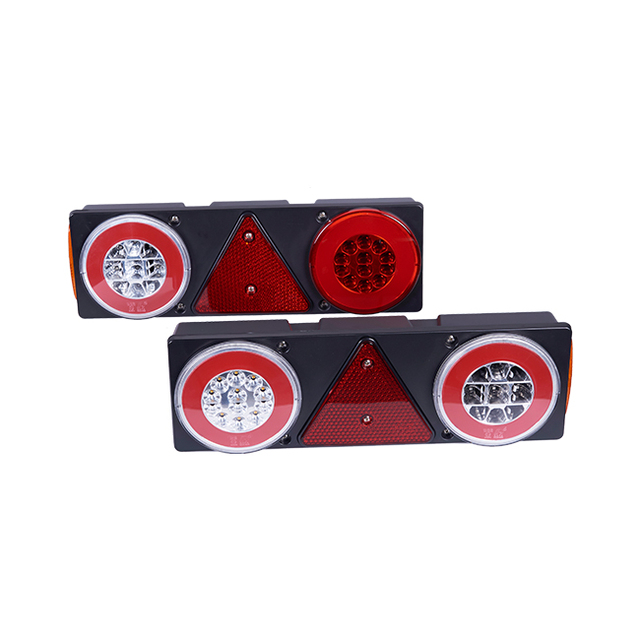 Glo-Trac 6 Functions LED Combination Trailer Tail Lights