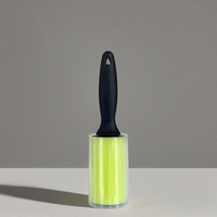 Wieder verwendbare tragbare klebrige wasch bare TPR-Kleidung Clean Brush Dust Catcher Tierhaarent ferner Fussel rolle
