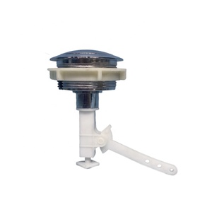 Chrome ABS nhựa 48mm duy nhất tuôn ra nút phổ nhà vệ sinh bồn chứa <span class=keywords><strong>push</strong></span> <span class=keywords><strong>button</strong></span> HA102-1 cho phòng tắm sử dụng - Product Image 1