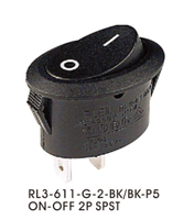 Interrupteurs à bascule industriels robustes, bornes en alliage de cuivre thermoplastique renforcé, 250V 6A SPDT, indice de protection IP40, pour utilisation en machine