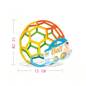 JunRong <span class=keywords><strong>Oball</strong></span> Classic <span class=keywords><strong>Ball</strong></span>, balle souple facile à saisir, jouet éducatif coloré pour le développement des bébés et des tout-petits - Product Image 5