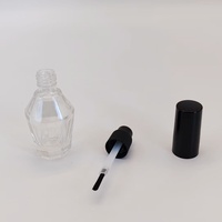 Flacon cylindrique transparent tendance 14 ml pour vernis à ongles et blush, avec bouchon à vis, brosse, sérigraphie et marquage à chaud – Meilleure vente