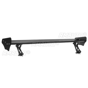Aileron de coffre arrière universel réglable 135 cm/53 pouces, extension d'aileron de course style GT, décoration de course - Product Image 2