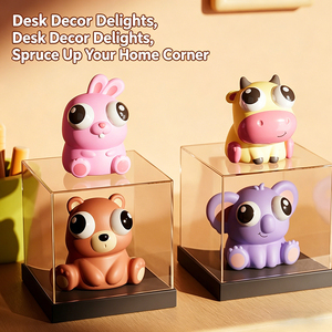 Jouets anti-stress à succès : Poupées de décompression mignonnes en forme de bulles de dessin animé à presser pour soulager le stress chez les adultes et les enfants - Product Image 4