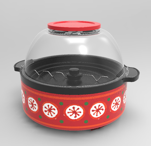 Máquina para Hacer Palomitas de Maíz Eléctrica Presto, con Agitador de Plástico y Sal - Product Image 4