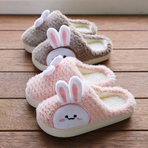 Chaussons d'intérieur pour enfants OEM, mignons et adorables, en peluche chaude, en coton, à bout fermé - Product Image 6