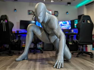 Sculpture réaliste 1:1 Marvel Spider-Man en résine PVC, impression 3D, statue de collection OEM - Product Image 5