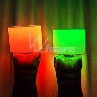 Masque LED programmable, masque lumineux pour le visage, costume de DJ, performance sur scène, fête, festival, rave, cosplay, événement, spectacle de danse, accessoire