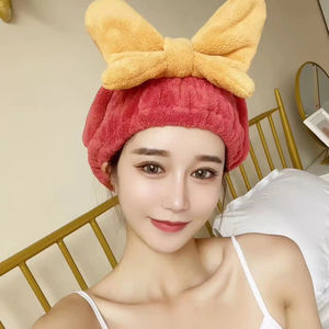 <span class=keywords><strong>Serviette</strong></span> séchante pour <span class=keywords><strong>cheveux</strong></span> adulte, mignonne, tricotée, écologique, 100% polyester, séchage <span class=keywords><strong>rapide</strong></span>, hypoallergénique, absorbante, lavable en machine - Product Image 1