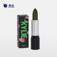 Boîte d'emballage en papier longue et pliable rose pour rouge à lèvres cosmétique de luxe, impression personnalisée, livraison directe d'usine, avec votre propre logo