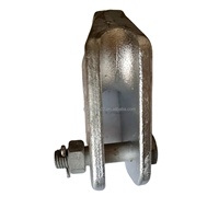 Clevis à fourreau 120KN pour matériel de ligne aérienne, conducteurs ADSS OPGW