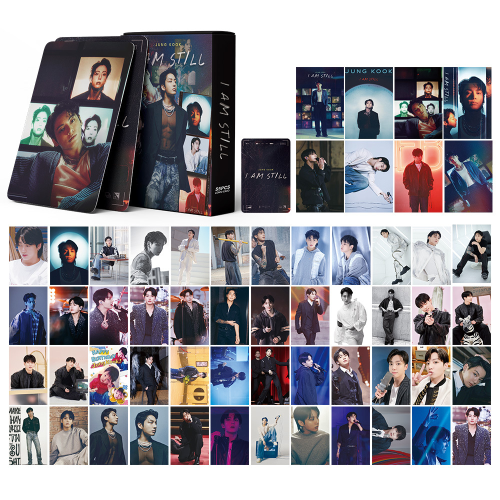 Kpop 55Pcs/set Jungkook Lomo Card JK I Am Still Personal Photo Two