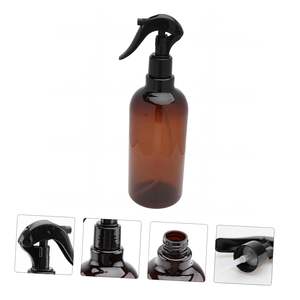 Venta al por Mayor de Botellas de Plástico Reciclables de 100ml, 200ml, 250ml y 500ml, Blancas, Negras y Ámbar, con Pulverizador, para Tónico Cosmético y Perfume - Product Image 5