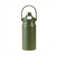 Thermos isotherme à double paroi en acier inoxydable 500 ml avec logo personnalisé, sans BPA, isolation thermique 12-24 heures, anti-fuite, pour le sport et les enfants