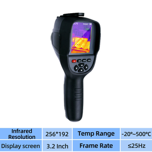 HT-18 Plus 2025 <b>Thermal</b> Imaging <b>Camera</b> Handhed Infrared Imager 256*192 Resolution for Water Pipe Leak Detection Plastic OEM - Product Image 1