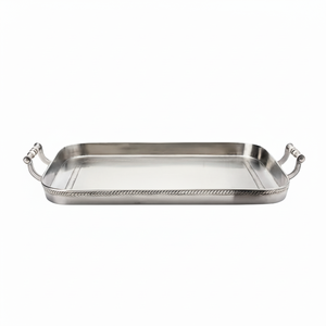Plateaux décoratifs en aluminium design pour événements Trending New Arrival Plateaux pour occasions spéciales plateaux de service - Product Image 1