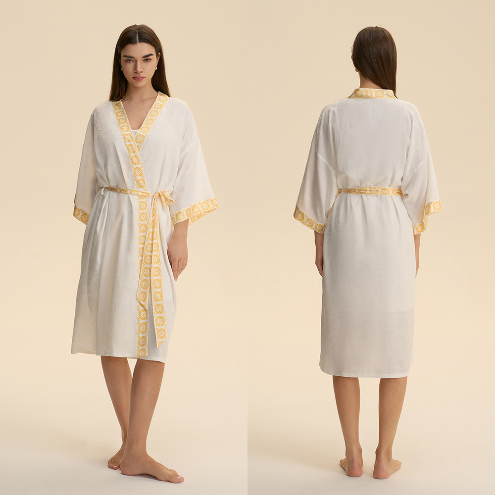 Women's White (Single Robe)