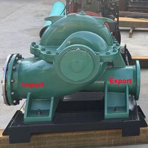 Customizable Voltage Single Stage Horizontal High Head Centrifugal Electric Double <b>Suction</b> Water <b>Pump</b> - Product Image 4