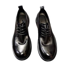 Chaussures pour hommes en cuir luxueuses et élégantes, respirantes et légères, à semelle plate, pour les mariages et les occasions professionnelles - Product Image 5