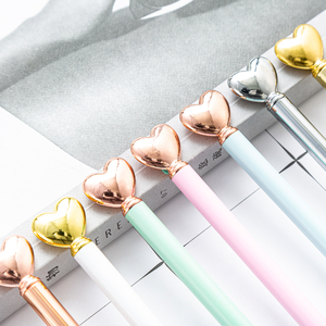 Thiết Kế Mới Kim Loại Quà Tặng Bút Biểu Tượng Tùy Chỉnh Bóng Bút Khác Nhau Hình Trái Tim Quà Tặng Bi Dễ Thương Bút - Product Image 3