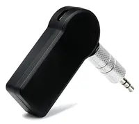 Kablosuz ses alıcı mavi diş alıcı çıkışı AUX USB Stereo araba eller serbest çağrı aksesuarları modülü Aux kablosu