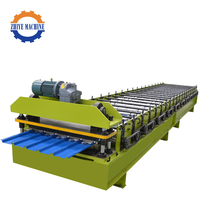Máquina de Formación en Frío de Láminas Trapezoidales de Acero IBR de Buena Calidad con Motor Siemens y Sistema PLC Delta