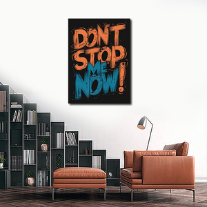 Poster Motivazionale con Testo Stampato, Arte su Tela ad Acquerello 40x60cm, Decorazione Murale Moderna per Interni - Product Image 3