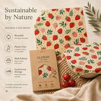 Emballage alimentaire réutilisable en cire d'abeille à motif personnalisé, emballage alimentaire en tissu de coton, emballage écologique pour la cuisine, couverture pour bol, fruits, sandwich