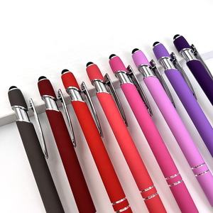 Custmizing Kugelschreiber 2-in-1 einziehbarer Kugelschreiber mit Stylus-Spitze Metallstift für Touchscreen - Product Image 3