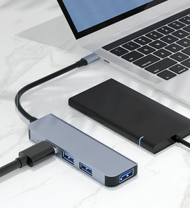 4 porte USB 3.0 adattatore USB3.0 HUB 3 0 5Gbps ad alta velocità <span class=keywords><strong>Multi</strong></span> USB-C Splitter per Pro PC accessori USBC - Product Image 4