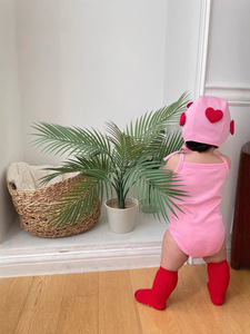 Ensemble <span class=keywords><strong>de</strong></span> maillots <span class=keywords><strong>de</strong></span> <span class=keywords><strong>bain</strong></span> une pièce et deux pièces pour bébé, style coréen, séchage rapide, en polyester avec étiquette au col, collection été 26 - Product Image 4
