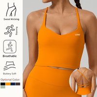 Camiseta de Yoga para Mujer, Efecto Segunda Piel, Transpirable, Secado Rápido, Absorbe el Sudor, Poliéster/Nailon, Corte Ajustado, Cuello en V, OEM/ODM, Logotipo Personalizado, Venta al Por Mayor