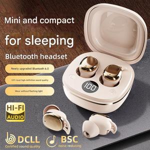 Rambotech 2025 mới xuyên biên giới sản phẩm đậu hình Earbuds Mini ngủ Earbuds độ bền cao HD cuộc gọi Tai nghe <span class=keywords><strong>bluetooth</strong></span> S601 - Product Image 5