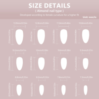 Marque privée de couleur blanche unie ongles ronds courts de salon à presser faux ongles artificiels ongles dégradés à presser
