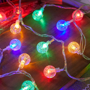 Guirlandes lumineuses LED en forme d'étoile à énergie solaire pour les événements et les stands de Noël en camping en plein air-Petites lumières décoratives 1.5m 3m 6m - Product Image 3