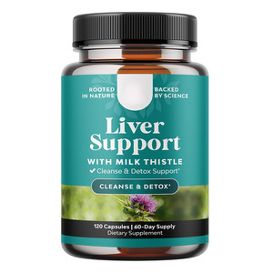 Cápsulas de Extracto Herbal de Hoja de Gordolobo - Orgánico, Vegano, Sin OMG, Apoyo para el Hígado y el Sistema Inmunitario, 120 Cápsulas/Botella, Uso <span class=keywords><strong>en</strong></span> Adultos - Product Image 1