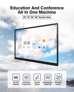 Tableau numérique LCD tout-en-un pour l'écriture Tableau interactif Tableau d'affichage numérique 86 pouces Tableau noir numérique pour l'enseignement scolaire - Product Image 5