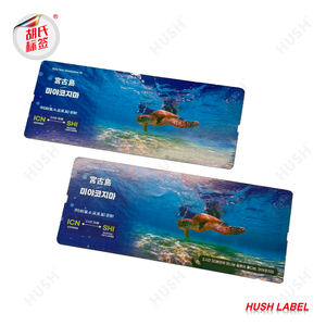 นามบัตรกระดาษสังเคราะห์ jinair <span class=keywords><strong>เกาหลี</strong></span>และสายการบิน VIP ขึ้นเครื่องผ่านป้ายพิมพ์ออฟเซ็ต - Product Image 3