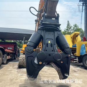 เครื่องตัดเหล็กไฮดรอลิกแบบกระบอกสูบคู่สำหรับรถขุด ชานตง ฉางหง แมชชีนเนอรี่ - Product Image 2