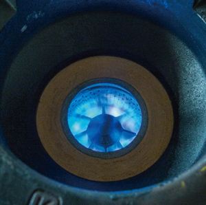 Cuisinière à gaz professionnelle pour restaurant, avec double chaudière, en acier inoxydable, 35KW*2 - Product Image 4