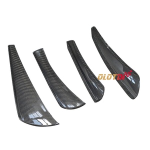 Alerones Delanteros de Fibra de Carbono Estilo VES, Divisores, Aletas, Spoiler para Toyota Supra A90 2020 en Adelante, Tuning Automotriz - Product Image 5