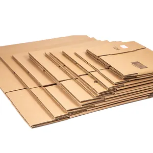Tengen Großhandel Custom All Size Folding Brown Moving Wellpappe Karton Versand kartons
