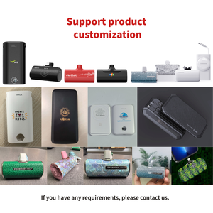 Upgrade High-Density Batterij Cel 4500Mah Capsule <span class=keywords><strong>Power</strong></span> <span class=keywords><strong>Bank</strong></span> Mini 15W Snelle Draagbare Oplader Met Usb C Plug Logo/Grafisch Ontwerp - Product Image 4