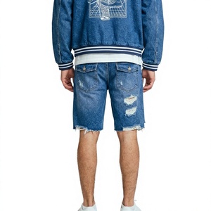 A8913 Summer Men's Eco-Friendly Knitted High Waist Breathable Quick Drying Sports Shorts - Product Image 4