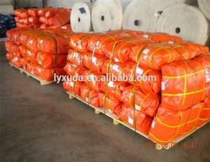 Tissu de polyester et de papier de PE mat brillant de <span class=keywords><strong>rouleau</strong></span> de bâche enduit par PE résistant pour des tentes et d'autres applications - Product Image 5