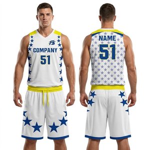 Uniformes Deportivos al Por Mayor Estilo All-Star, Conjuntos de Camisetas de Baloncesto Sublimadas de Secado Rápido, Ropa de Práctica de Alta Calidad - Product Image 1